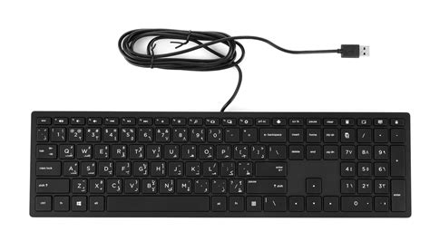 hp pavilion keyboard slim design usb wired connectivity mechanical