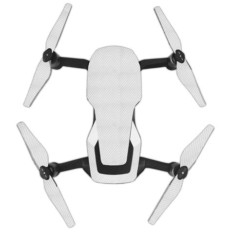 carbon white drone skin   dji mavic air click    full modifli range air drone