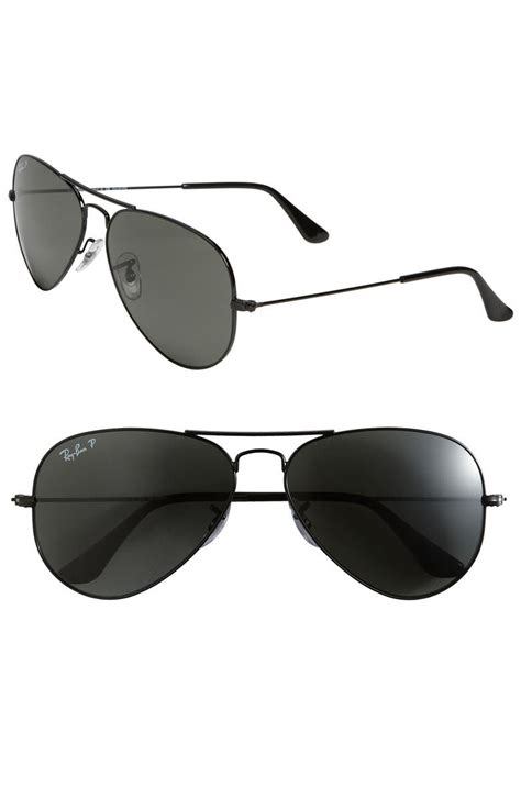 ray ban polarized original aviator 58mm sunglasses nordstrom