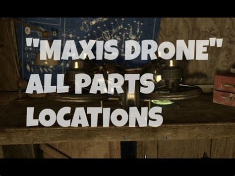 maxis drone  parts locations origins youtube