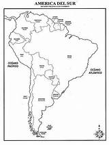 Politico Sudamerica Sudamérica América Continente Capitales Mapas Paises Blogitecno División Política Países sketch template
