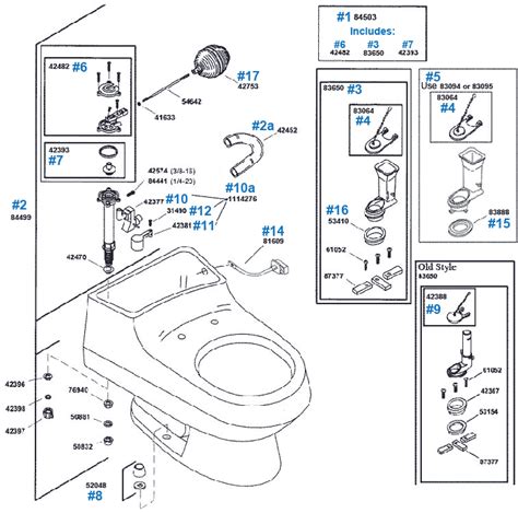 kohler toilet parts diagram worksheet cloud