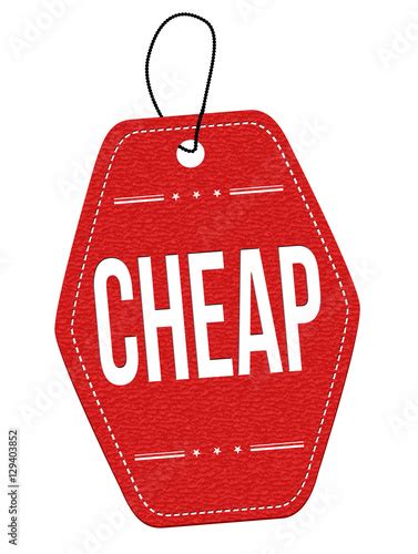 cheap label  price tag stock image  royalty  vector files  fotoliacom pic