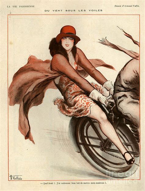 1920s France La Vie Parisienne Drawing By The Advertising