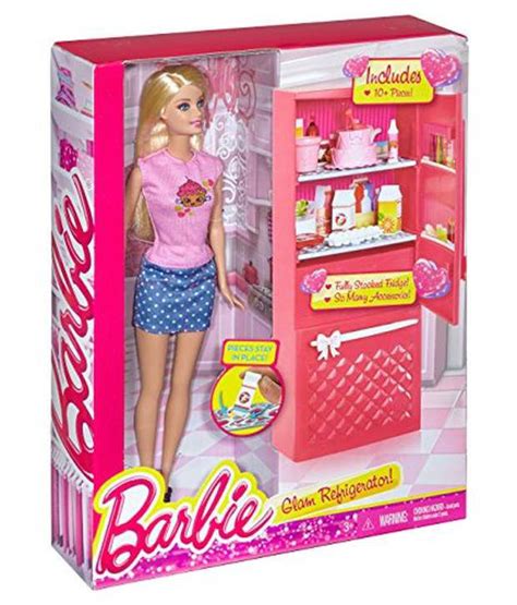 Barbie Doll And Fridge Set Buy Barbie Doll And Fridge