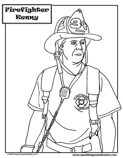 fireman coloring pages  kids coloring home