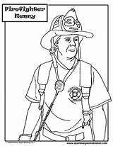 Coloring Pages Firefighter Fireman Printable Colouring Kids Fire Kitty Hello Man Popular Adult Getcolorings Christmas Coloringhome sketch template