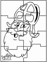 Sinterklaas Puzzel Puzzle Nikolaus Knutselen Nicolas Kleurplaat Sankt Thema Kerst Nicholas Piet Kleurplaten Kleuters Advertentie Coloring Annonse Anzeige Fargelegg sketch template