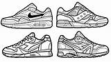 Nike Coloring Pages Shoes Logo Coloriage Chaussures Stress Anti Getdrawings Coloriages Color Getcolorings sketch template