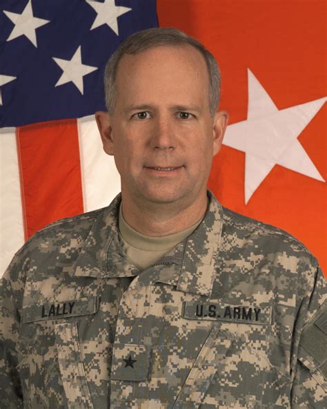 brigadier general michael  lally article  united states army