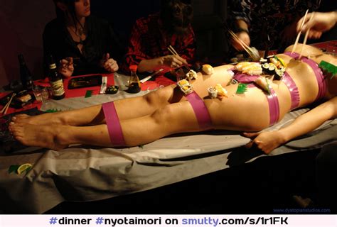 nyotaimori bound tied food foodporn this is how i want all my meals served please