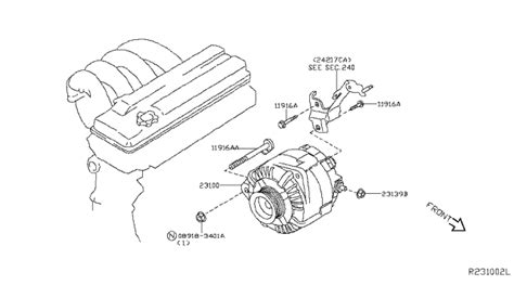 alternator  nissan maxima