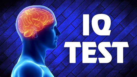iq test  pictures  youtube