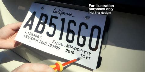 printable temporary license plate