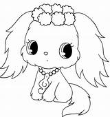 Coloring Jewelpet Coloriage Pages Cartoons Anime Cute La Choose Board sketch template