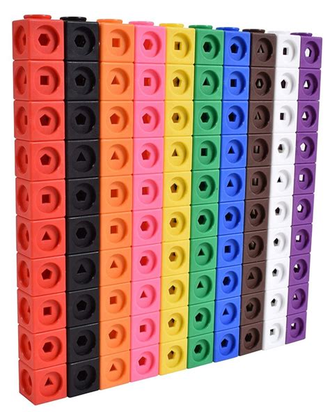 edx education math cubes set   linking cubes  early math