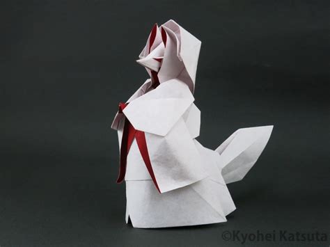 fox wedding bride katsuta kyohei origami