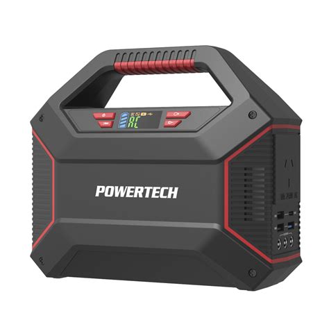 powertech multi function  mah portable power centre  lcd mb westoz tools