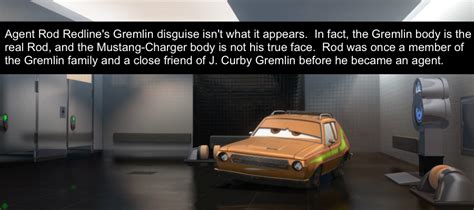 World Of Cars Headcanons And Confessions Agent Rod