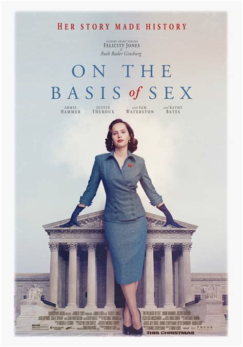official trailer for on the basis of sex starring felicity jones as