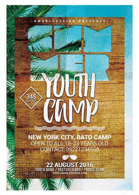 19 youth camp flyer free premium psd vector png downloads