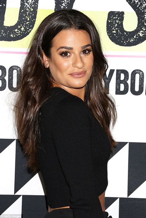 Lea Michele Flaunts Her Toned Abs At Shape Magazine S Body