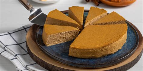 pumpkin maple crustless cheesecake recipe no calorie sweetener