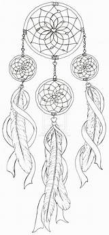 Coloring Dream Pages Catchers Popular sketch template
