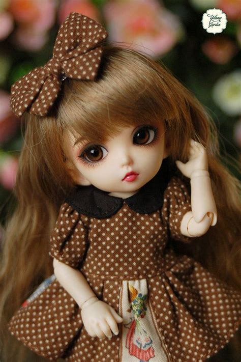 lati yellow puki fee vintage doll polka dot black  ylanggarden