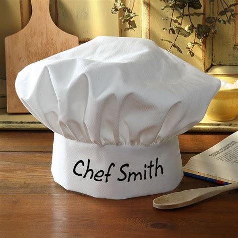 personalized chef hat    design