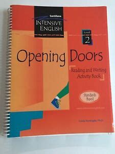 opening doors reading  writing activity book level  opening doors  ebay