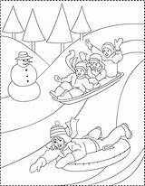 Coloring Winter Nicole 3a62 Colorat Playing Pages Cu Iarna 2010 Printable Desen Florian Created Desene sketch template