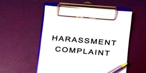 sample office harassment complaint letter  police msrblog