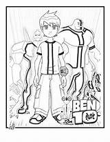 Coloring Benten Aliens Dibujos Colorare Ben10 Boyama Resmi Perro Disegni Azcoloring Pintamonos sketch template