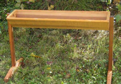 woodworking plans wooden deer trough feeder plans  plans