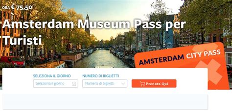 biglietti scontati ad amsterdam amsterdam city pass