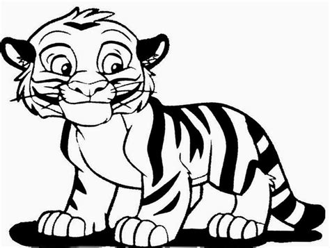 tiger printable coloring pages coloring home