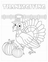Thanksgiving Coloring Pages Feast Color Printable Easy Happy Drawing Simple Getcolorings Getdrawings Print sketch template