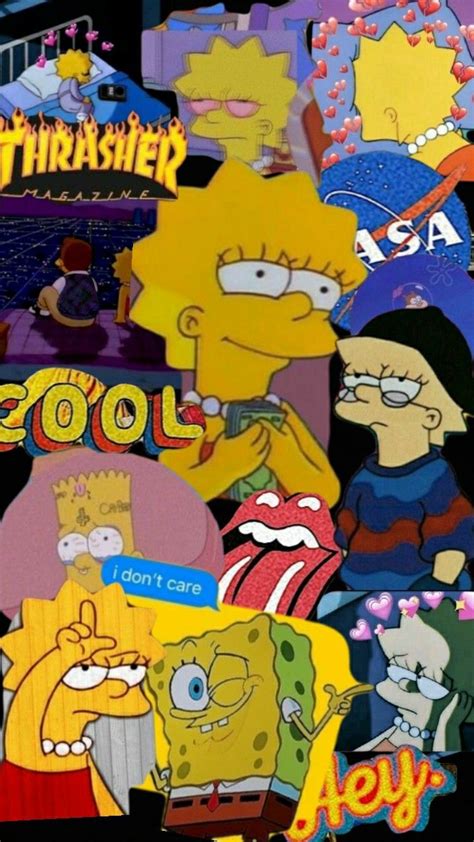 Wallpaper Mood In 2020 Lisa Simpson Bart Simpson Bart