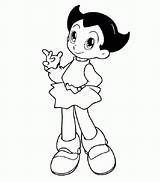 Coloring Astro Boy Pages Popular Library Coloringhome Books sketch template