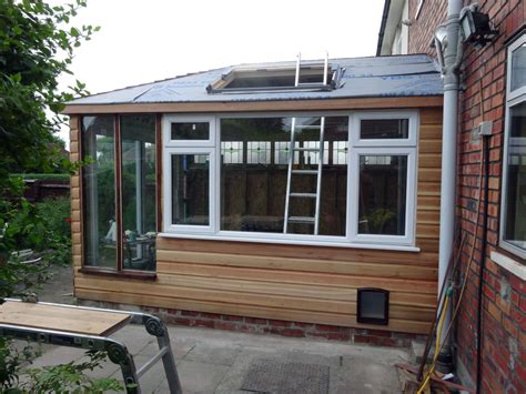 build  timber frame conservatory dengarden
