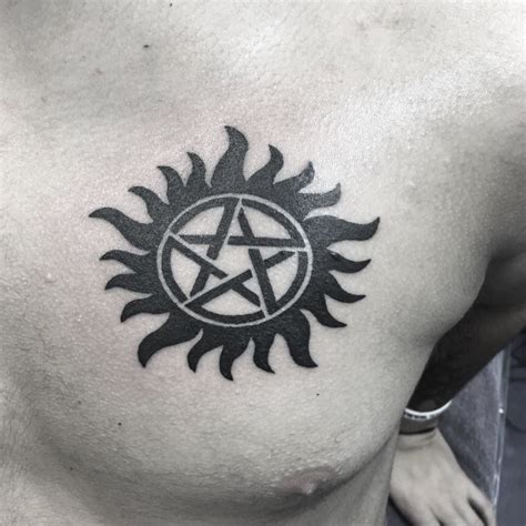 Supernatural Chest Tattoo • Arm Tattoo Sites