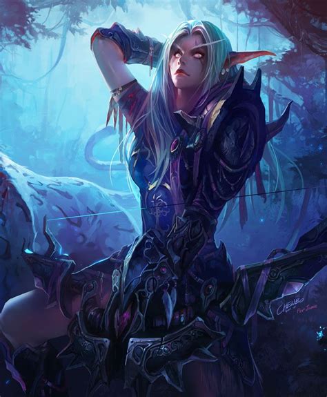 artist spotlight warcraft fantasy art featuring chenbo fantasy hot