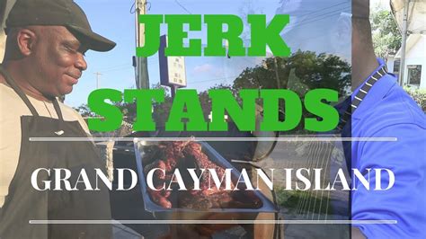 travel grand cayman island best food stands jerk chicken 2017 youtube