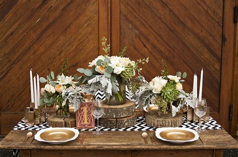 rustic romantic wedding inspiration glamour and grace