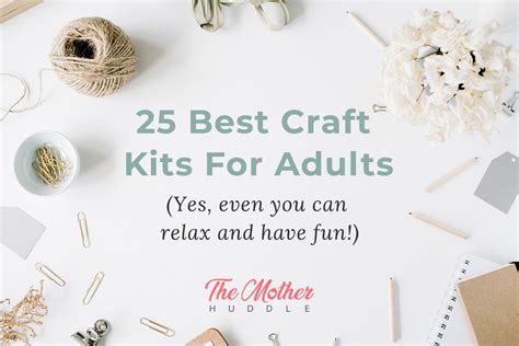craft kits  adults  craft kit guide