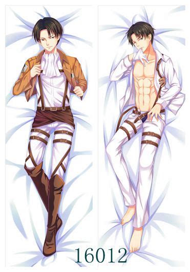anime pillow case hugging body levi attack on titan a034 in pillow case