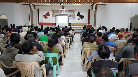 attending  bodong congress peacebuilders community