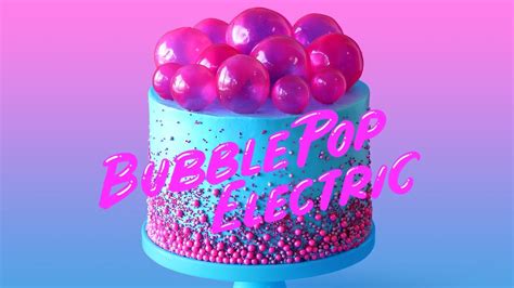 Bubble Pop Electric Cake Recipe Cake Gelatin Bubbles
