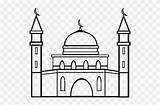 Mosque Colouring Clip Pages Islam Ahmed Sultan Clipart sketch template